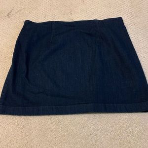 jean skirt